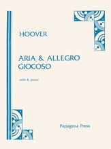 ARIA AND ALLEGRO GIOCOSO CELLO cover